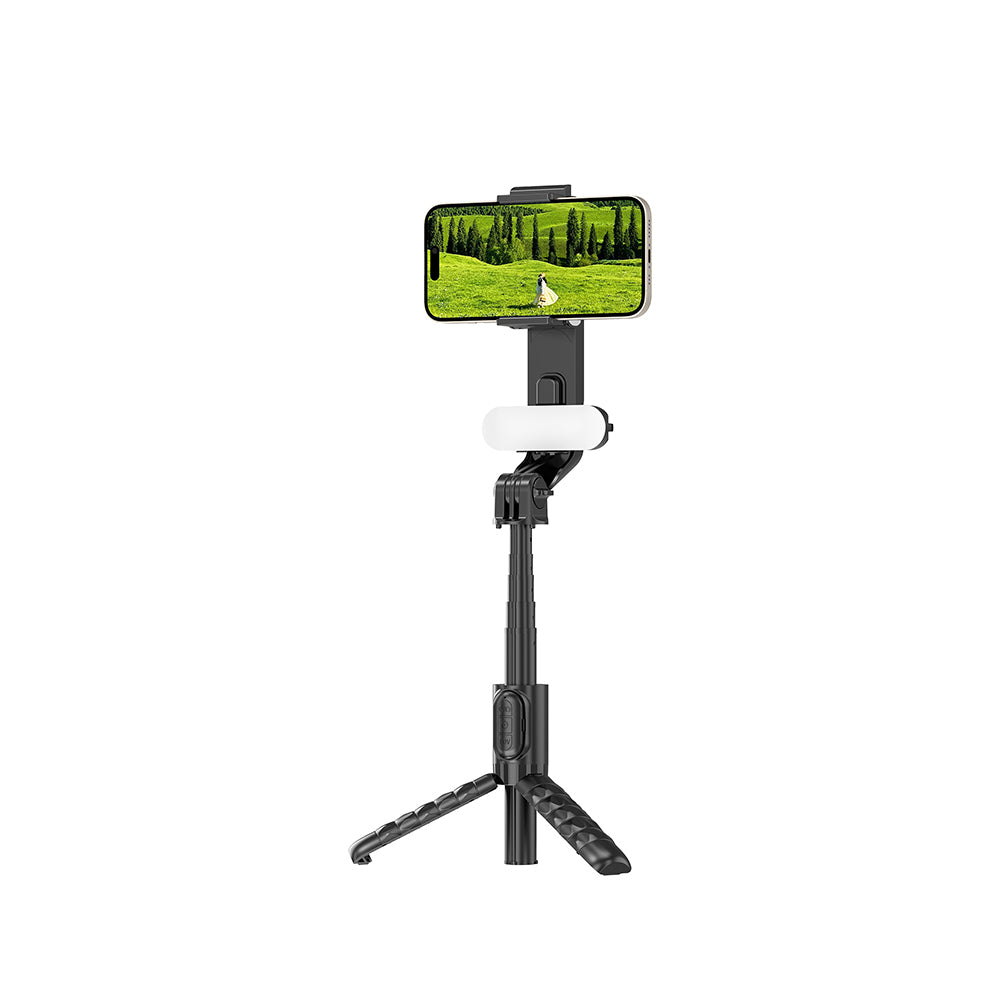 Wiwu Wi-SE013 Dolgu Işıklı Teleskopik Tripod ve Mini Selfie Çubuğu Wiwu Wi-SE013 Dolgu Işıklı Teleskopik Tripod ve Mini Selfie Çubuğu